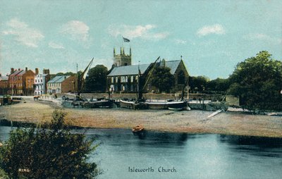 Chiesa di Isleworth, Londra, c1905 da Unbekannt