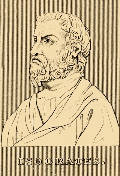 Isocrate, 436-338 a.C., 1830 da Unbekannt