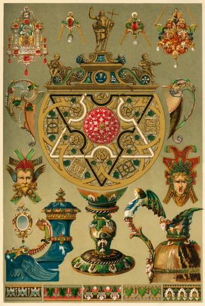 Opere del Rinascimento italiano in metalli preziosi e smalto, 1898 da Unbekannt