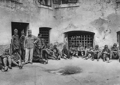 Prigionieri italiani nel Castello di Lubiana, Prima Guerra Mondiale da Unbekannt