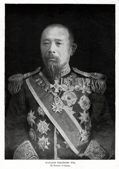 Ito Hirobumi, primo ministro del Giappone da Unbekannt