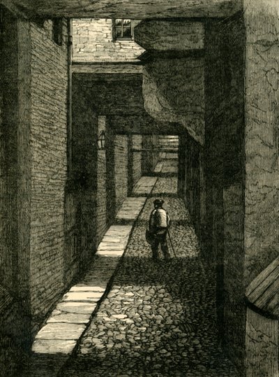 Ivy Bridge Lane, 1881 da Unbekannt