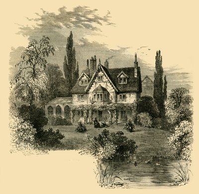 Ivy Cottage, Highgate, 1825, c1876 da Unbekannt