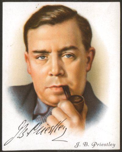 JB Priestley, romanziere, drammaturgo, saggista e conduttore britannico, c1927 da Unbekannt