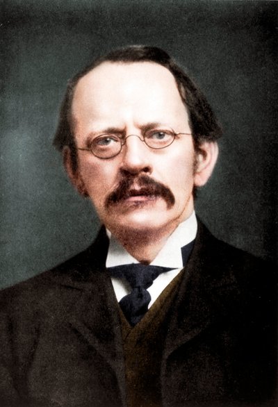 JJ Thomson, fisico britannico, c1896-c1915 da Unbekannt