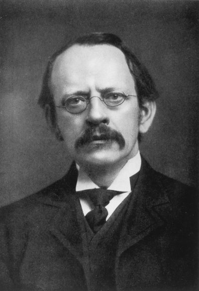 JJ Thomson, fisico britannico, c1896-c1915 da Unbekannt