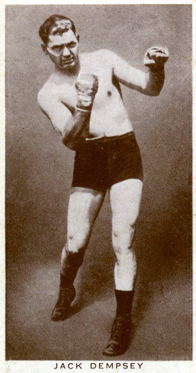Jack Dempsey, pugile americano, 1938 da Unbekannt