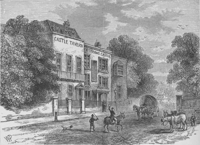 Jack Straws Castle, Hampstead, Londra, c1900 da Unbekannt
