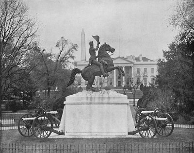 Statua di Jackson, Lafayette Square, Washington, D.C., c1897 da Unbekannt