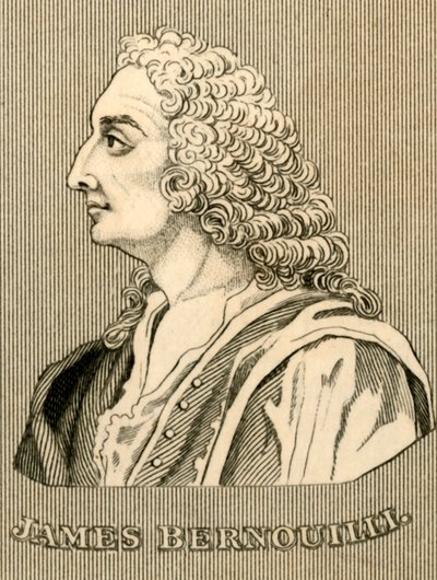 James Bernouilli, 1654-1705, 1830 da Unbekannt