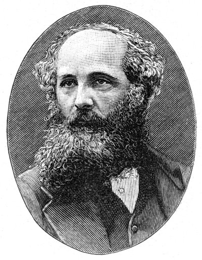James Clerk Maxwell 1831-1879, fisico teorico scozzese, [1896] da Unbekannt