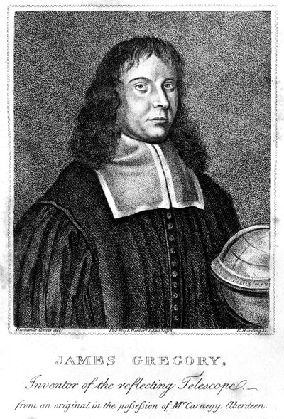 James Gregory, matematico scozzese, c. 1670 da Unbekannt