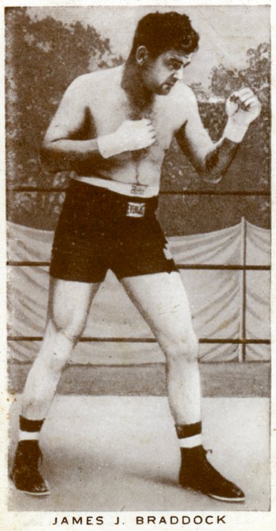 James J Braddock, pugile irlandese-americano, 1938 da Unbekannt