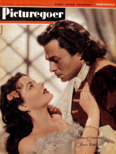 James Mason 1909-1984 e Margaret Lockwood 1916-1990, attori, 1945 da Unbekannt