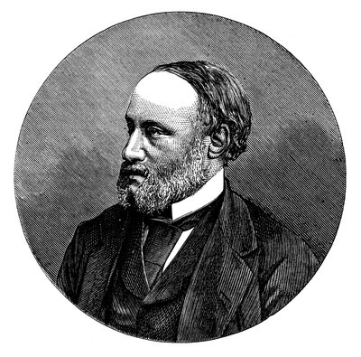 James Prescott Joule, fisico inglese, 1876 da Unbekannt