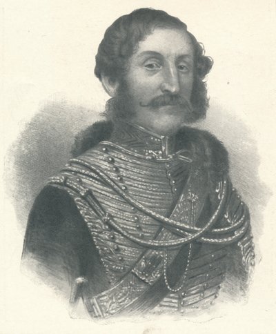 James Thomas Brudenell, 7° conte di Cardigan, 1855-1909 da Unbekannt