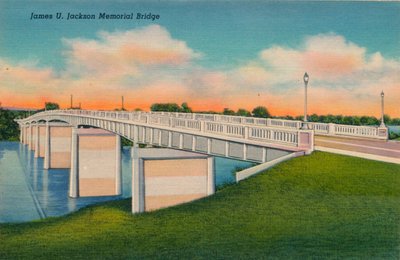Ponte commemorativo James U. Jackson, Augusta, Georgia, 1943 da Unbekannt