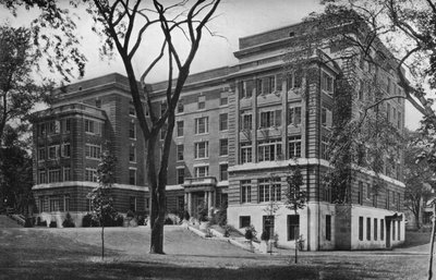 Edificio Jane Frances Brown per Pazienti Privati, Rhode Island Hospital, Providence, 1922 da Unbekannt