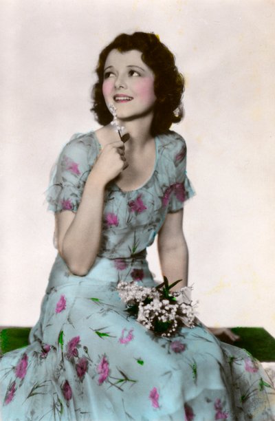 Janet Gaynor 1906-1984, attrice americana, XX secolo da Unbekannt
