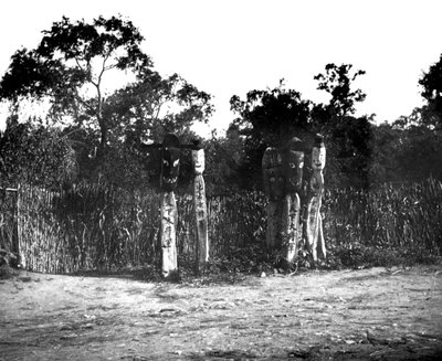 Jangseung, totem di legno, Corea da Unbekannt