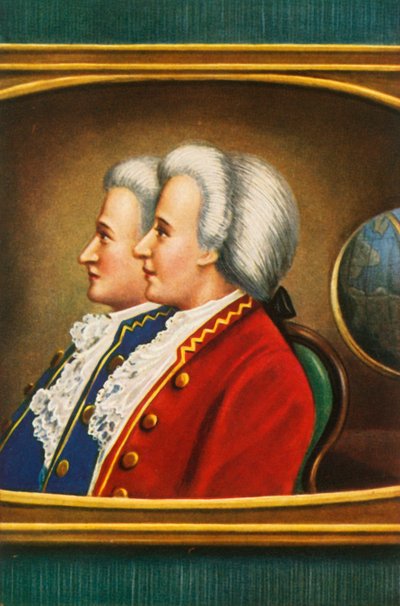 Jaques Etienne Montgolfier e Joseph Michael Montgolfier da Unbekannt