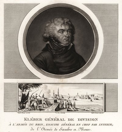 Jean-Baptiste Kléber, Generale di Divisione da Unbekannt