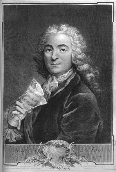 Jean-Marie Leclair il Vecchio, violinista e compositore barocco da Unbekannt