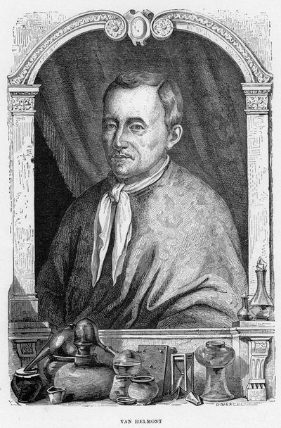 Jean Baptiste von Helmont, medico e chimico belga, 1870 da Unbekannt