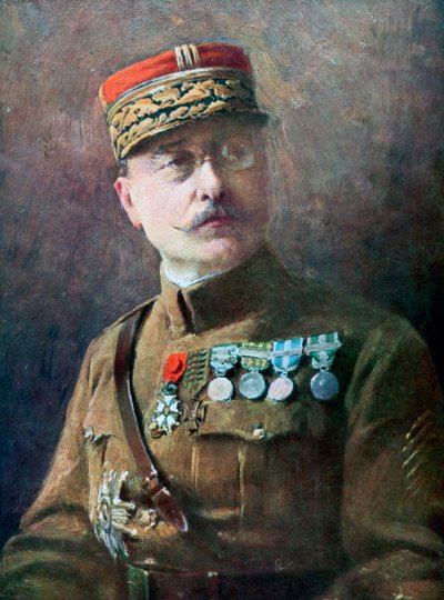 Jean Degoutte, generale francese della Prima Guerra Mondiale, 1926 da Unbekannt