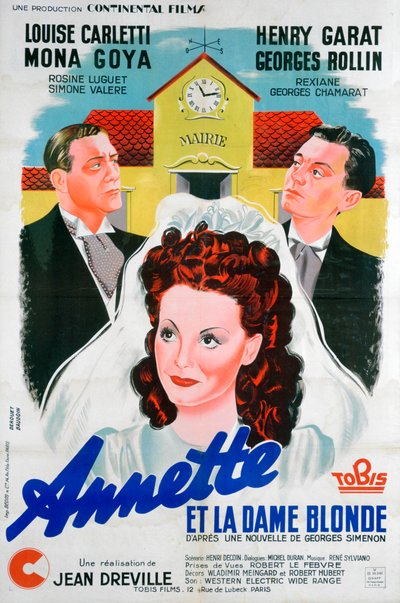 Annette e la Donna Bionda di Jean Drevilles, 1941 da Unbekannt