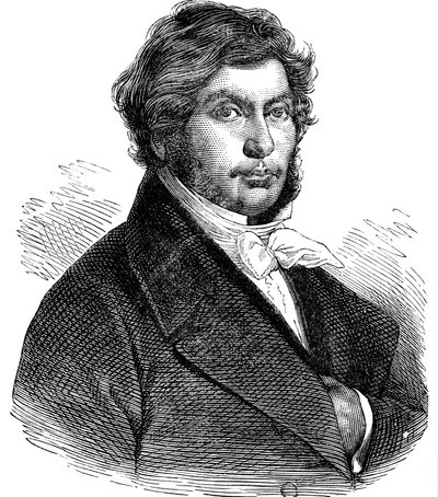 Jean Francois Champollion, storico, linguista ed egittologo francese, XIX secolo da Unbekannt