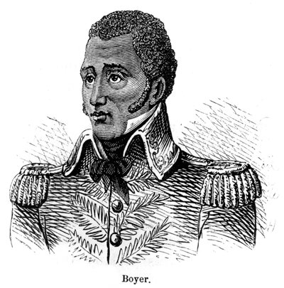 Jean Pierre Boyer, soldato haitiano e Presidente di Haiti, 1873 da Unbekannt