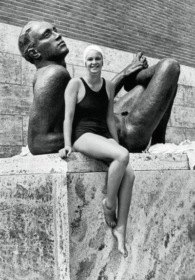 Jeanette Campbell, nuotatrice argentina, Olimpiadi di Berlino, 1936 da Unbekannt