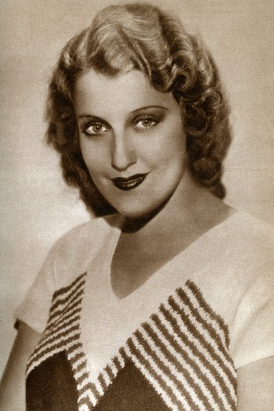 Jeanette MacDonald, attrice americana, 1933 da Unbekannt