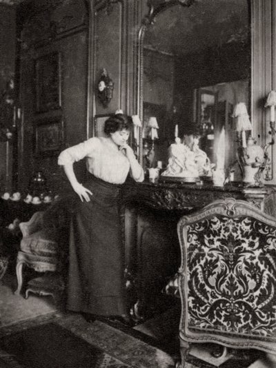 Jeanne Julia Bartet, attrice francese, 1901 da Unbekannt