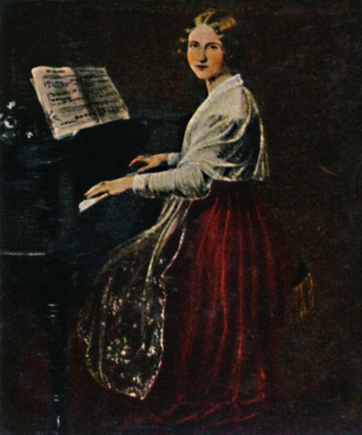 Jenny Lind 1820-1887 - Dipinto di Asher, 1934 da Unbekannt