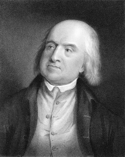 Jeremy Bentham, riformatore sociale e filosofo inglese da Unbekannt