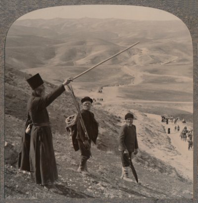 Strada di Gerico, vicino alla locanda dei Samaritani, c1900 da Unbekannt
