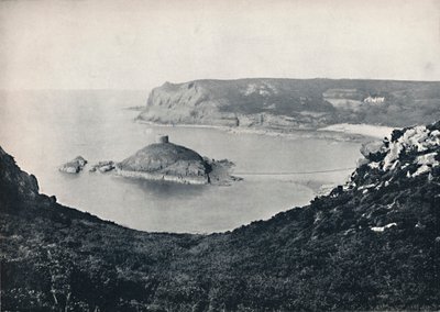 Jersey - Baia di Portelet e Isola di Janvrin, 1895 da Unbekannt