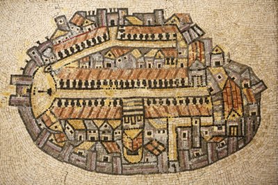 Mosaico del tempio di Gerusalemme, Gerusalemme, Israele da Unbekannt