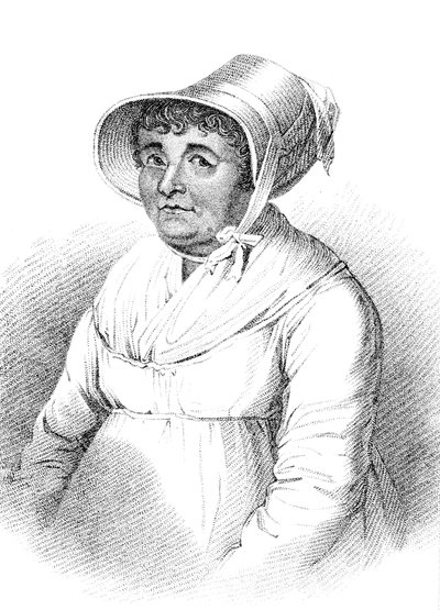 Joanna Southcott c. 1750-1814, mistica e fanatica religiosa inglese da Unbekannt