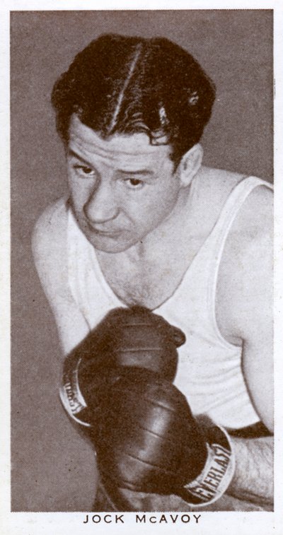 Jock McAvoy, pugile britannico, 1938 da Unbekannt