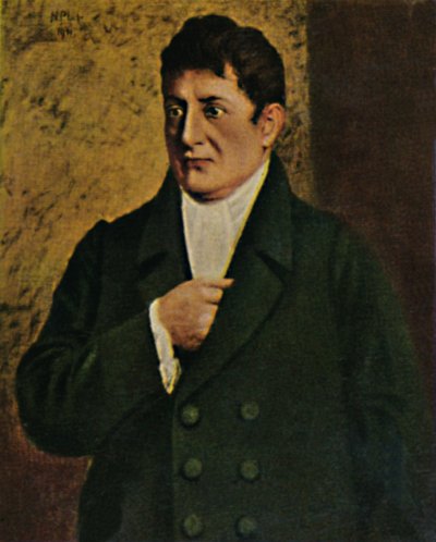 Johann Gottlieb Fichte 1762-1814 - Dipinto del Professor Plühr, 1934 da Unbekannt