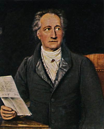 Johann Wolfgang von Goethe 1749-1832 - Dipinto di J.K. Stieler, 1934 da Unbekannt