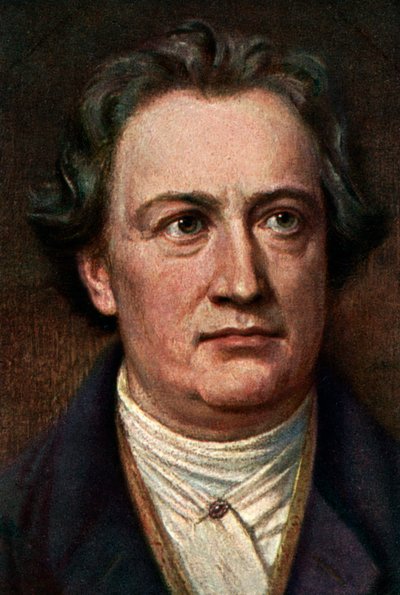 Johann Wolfgang von Goethe 1749-1832, scrittore tedesco, anni 1920 da Unbekannt