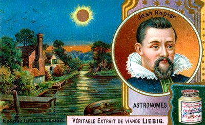 Johannes Kepler, astronomo tedesco, c1900 da Unbekannt