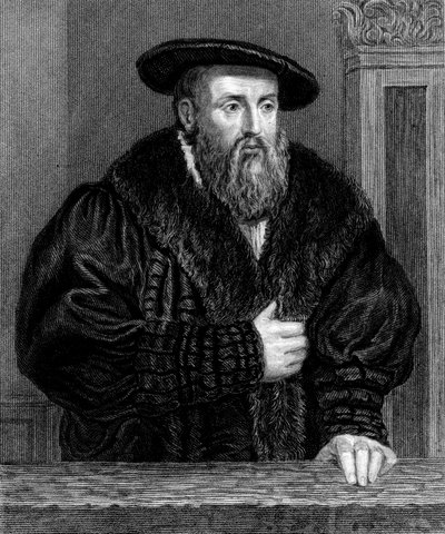 Johannes Kepler, astronomo tedesco, inizio XVII secolo, c1835 da Unbekannt