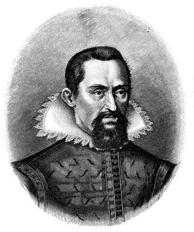 Johannes Kepler, astronomo tedesco, inizio XVII secolo, c1903 da Unbekannt
