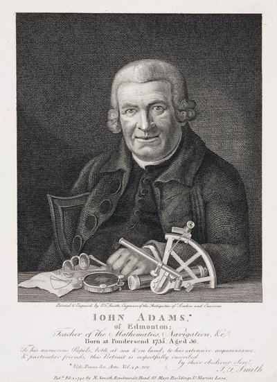 John Adams, matematico da Unbekannt