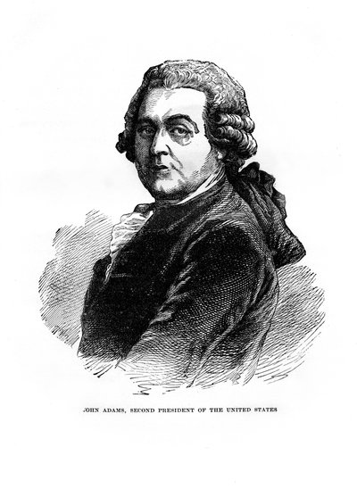John Adams, secondo Presidente degli Stati Uniti, 1872 da Unbekannt